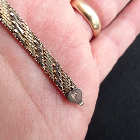 Vintage Italian 925 Sterling Silver Milor Bracelet 7 1/4" - Picture 7 of 9